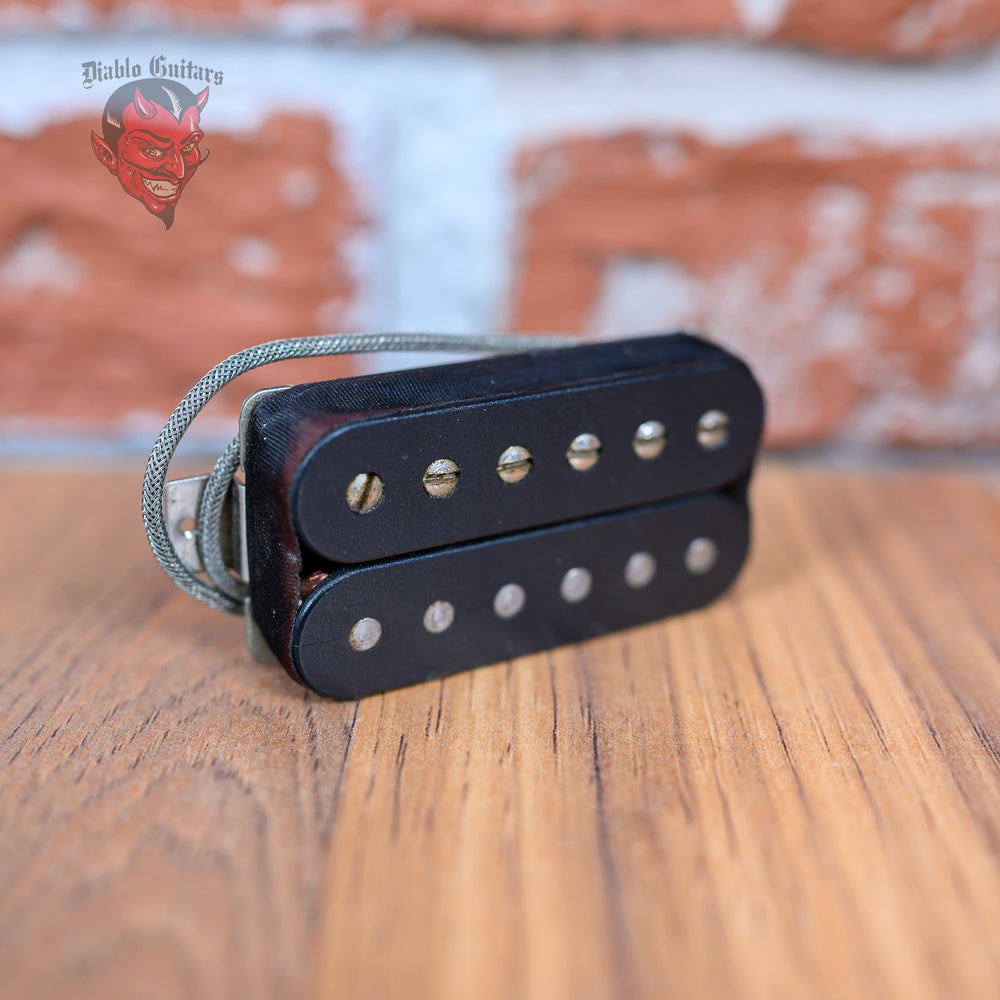 Gibson 490R 1990's - Black Bobbins Patent Number Stamped Neck Pickup