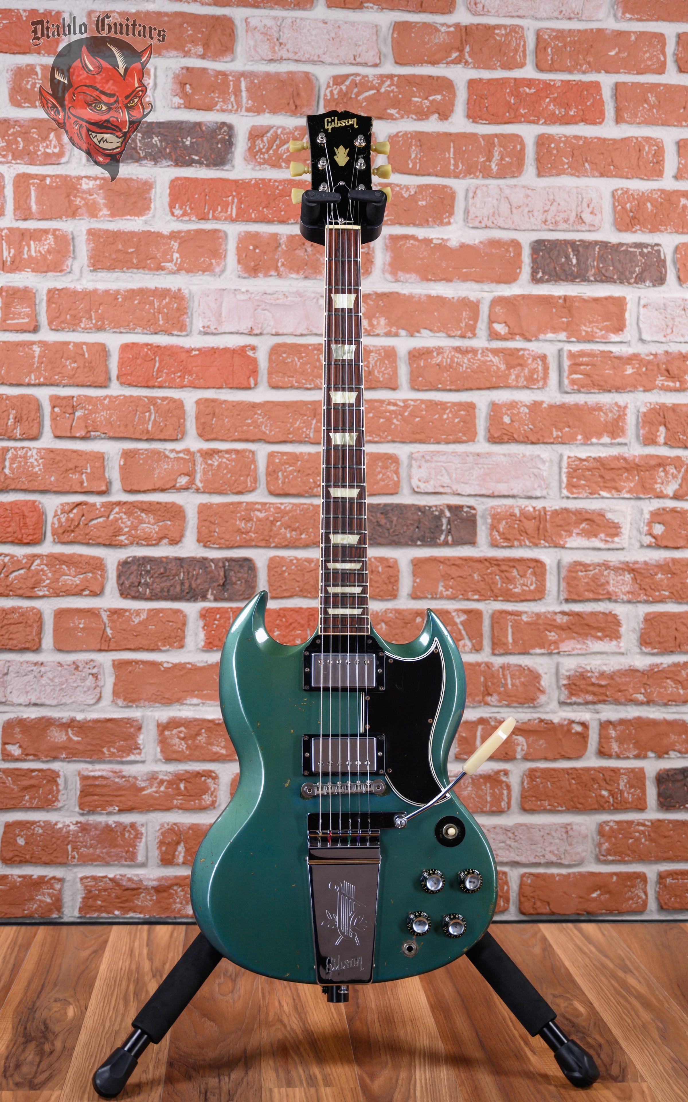 Gibson SG Standard Pelham Blue 1966 w/OHSC – Diablo Guitars