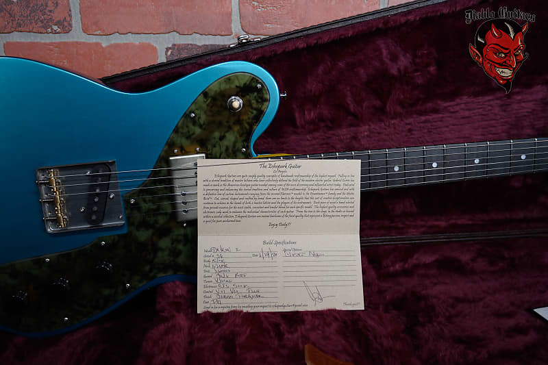 
                      
                        Echo Park De Leon Troy Van Leeuwen Signature Ocean Turquoise Nitro Closet Relic 2024 w/OHSC
                      
                    