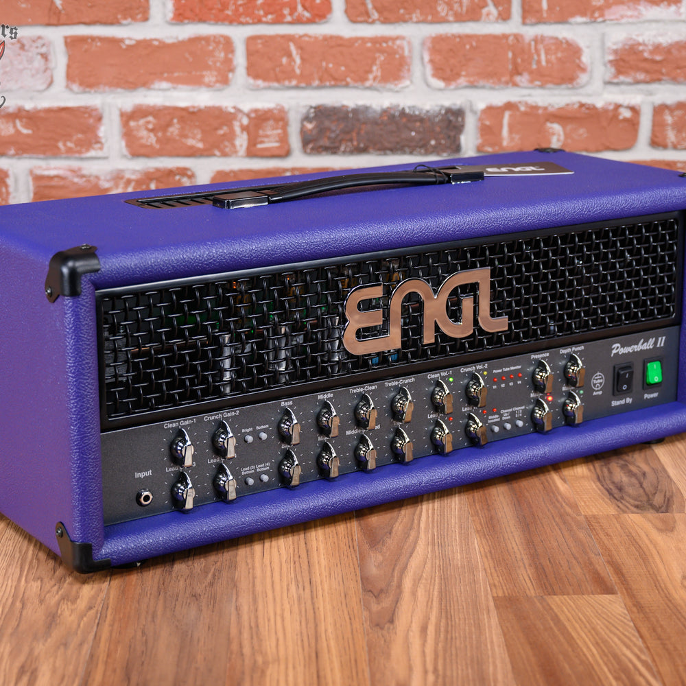 Engl Custom Shop Powerball II E645/2 4-Channel 100-Watt Guitar Amp Head Purple Bronco