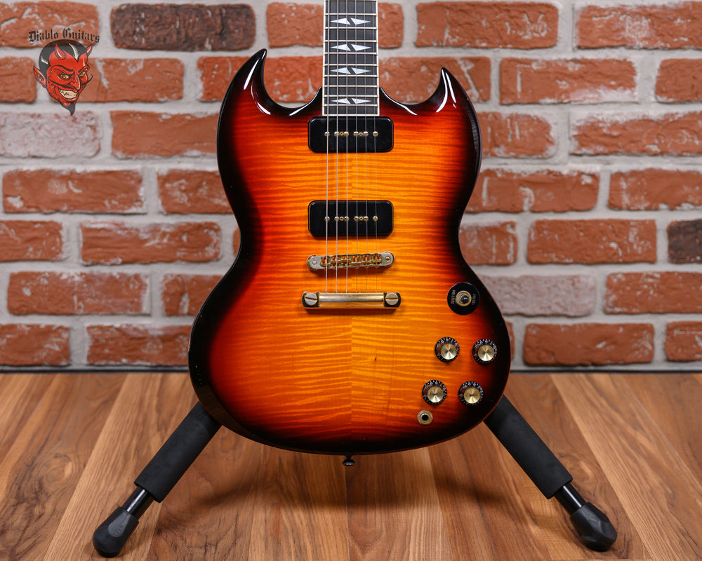 Gibson SG Supreme AA Figured Maple Top Fireburst 1999 w/OHSC