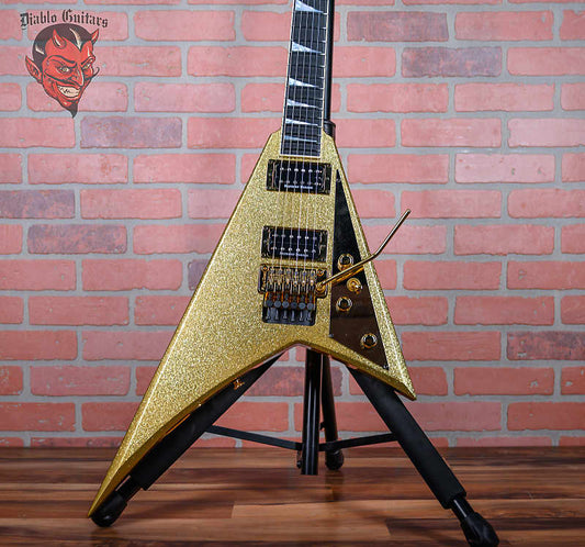 Jackson USA Custom Shop RR1 Rhoads Gold Sparkle 2016 w/OHSC