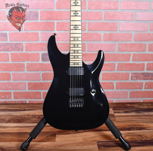 Schecter Jeff Loomis Signature JL-6 Hard Tail Black 2014 w/OHSC (Built For Jeff Loomis)