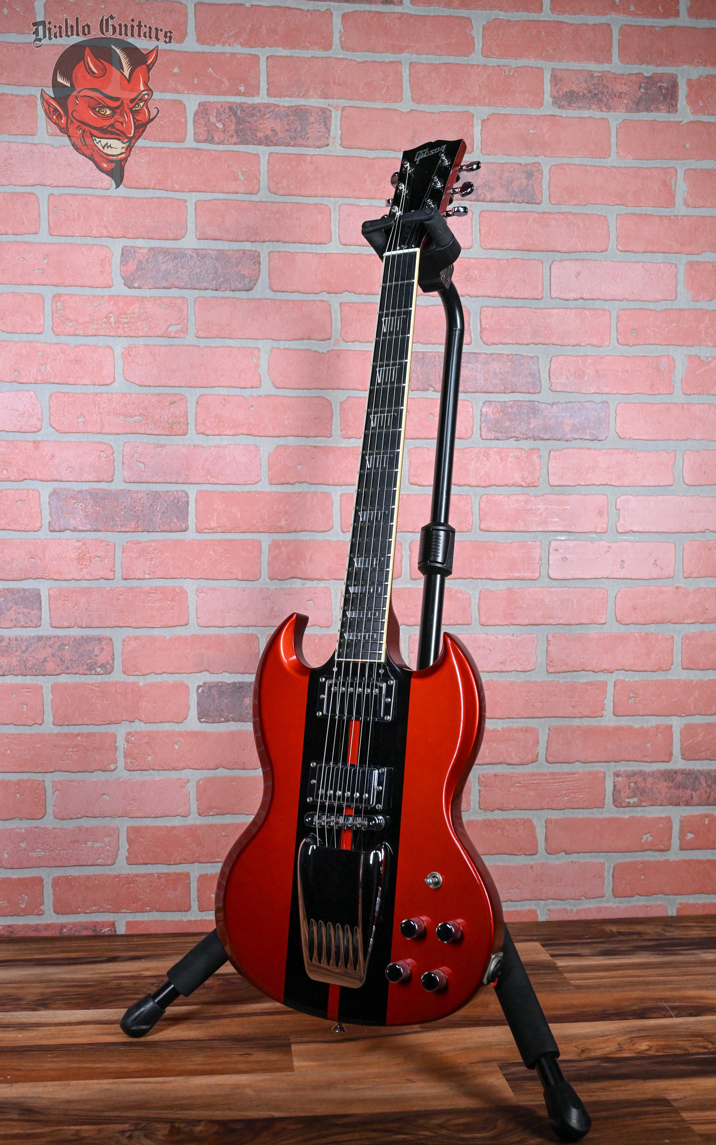 Gibson SG GT Candy Apple with Black Stripes 2007 w/OHSC