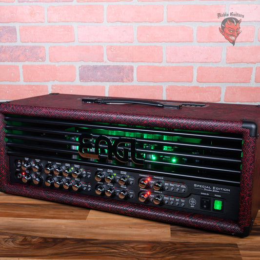 Engl Custom Shop Special Edition Founders Edition E670FE 5-Channel 100-watt all Tube Head with EL34 Tubes Red Snakeskin
