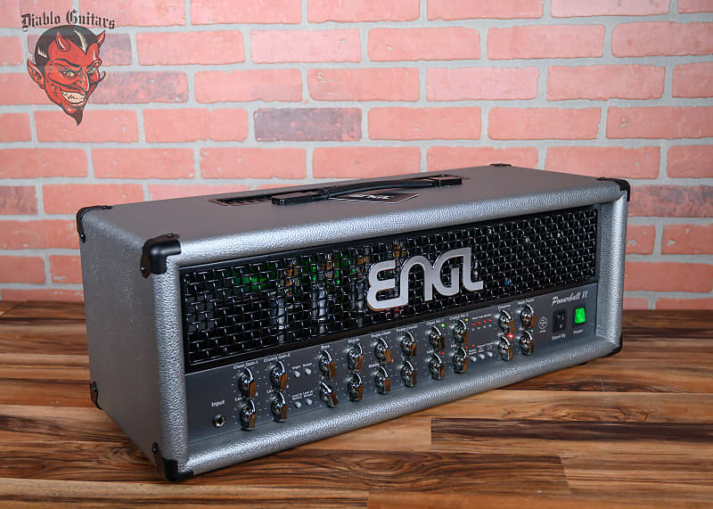 Engl Custom Shop Powerball II E645/2 4-Channel 100-Watt Guitar Amp Head Silver Bronco