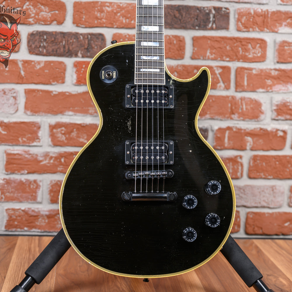 
                      
                        Gibson Custom Shop Kirk Hammett 1989 Les Paul Custom Murphy Lab Aged Ebony 2023 w/OHSC
                      
                    