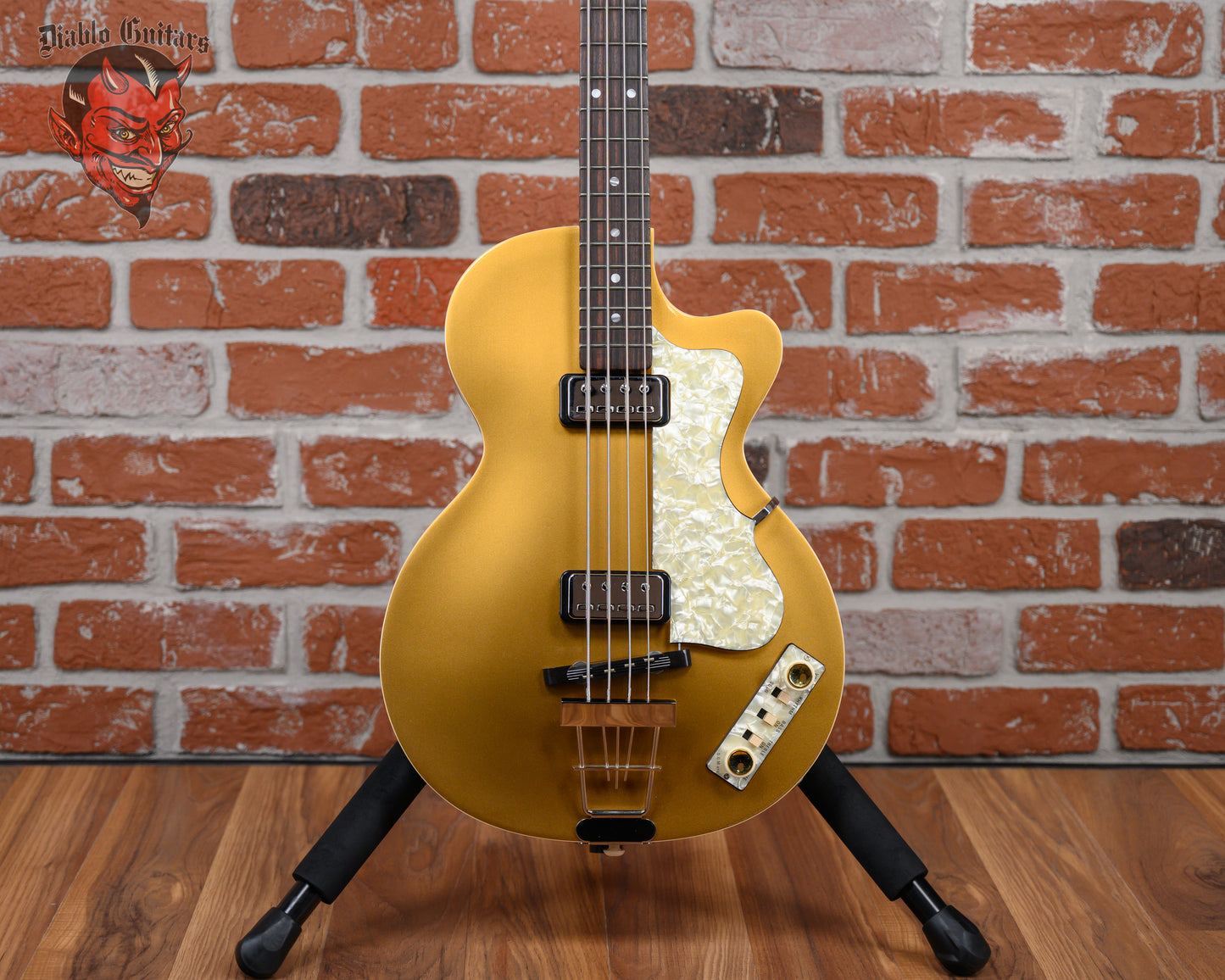 Hofner The Loft at Lay’s Club Bass Vintage Gold Top #1 2021 w/OHSC