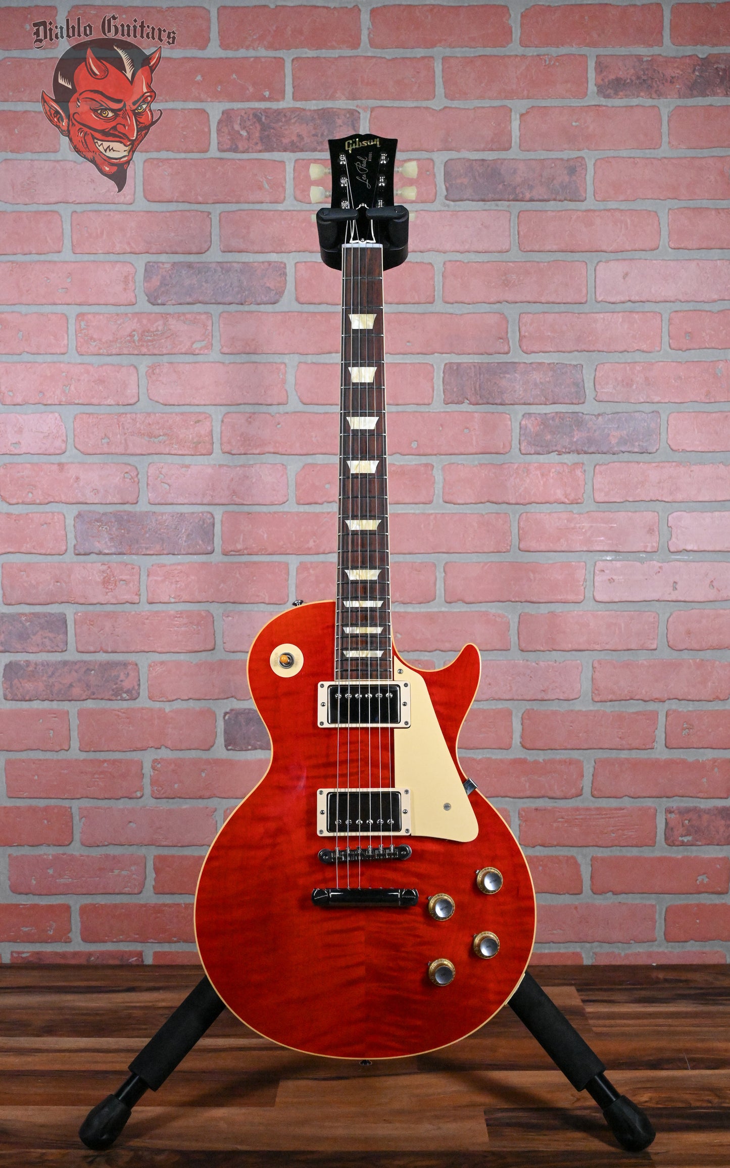 Gibson Custom Shop Beauty of The Burst 1960 Reissue Les Paul Standard Flame Maple Top Cherry Red 2019 w/OHSC