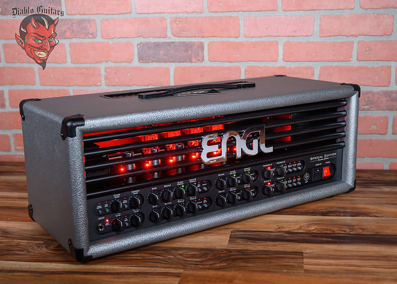 Engl Custom Shop Special Edition Founders Edition E670FE 5-Channel 100-watt all Tube Head with 6L6 Tubes Silver Bronco