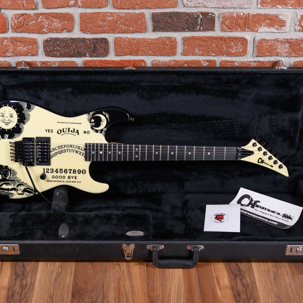 Charvel USA San Dimas 1H Glow-In-The-Dark Ouija by Dan Lawrence 2006 w/OHSC