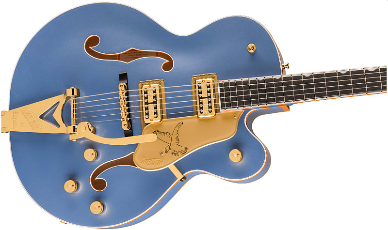 
                      
                        Gretsch Professional Collection Falcon Hollow Body Cerulean Smoke 2024 w/OHSC
                      
                    