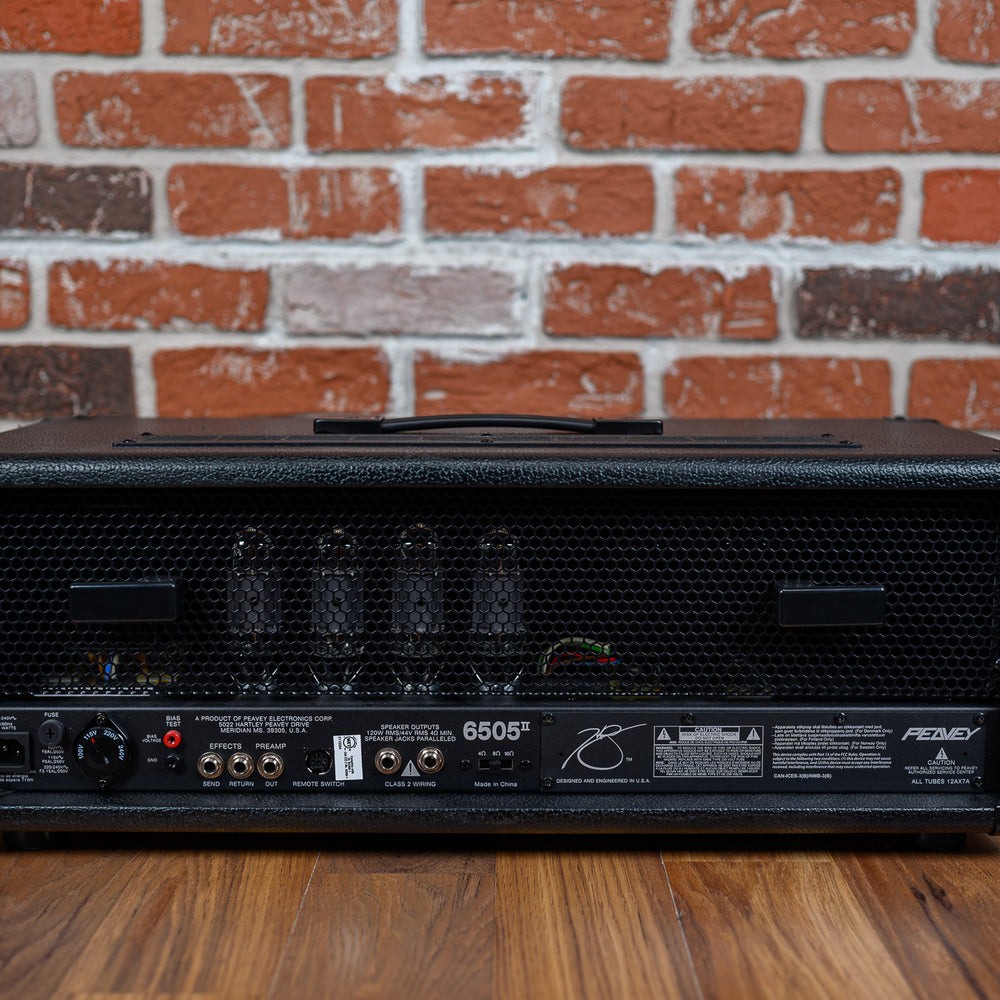 
                      
                        Peavey 6505 II 2-Channel 120-Watt Guitar Amp Head Black
                      
                    