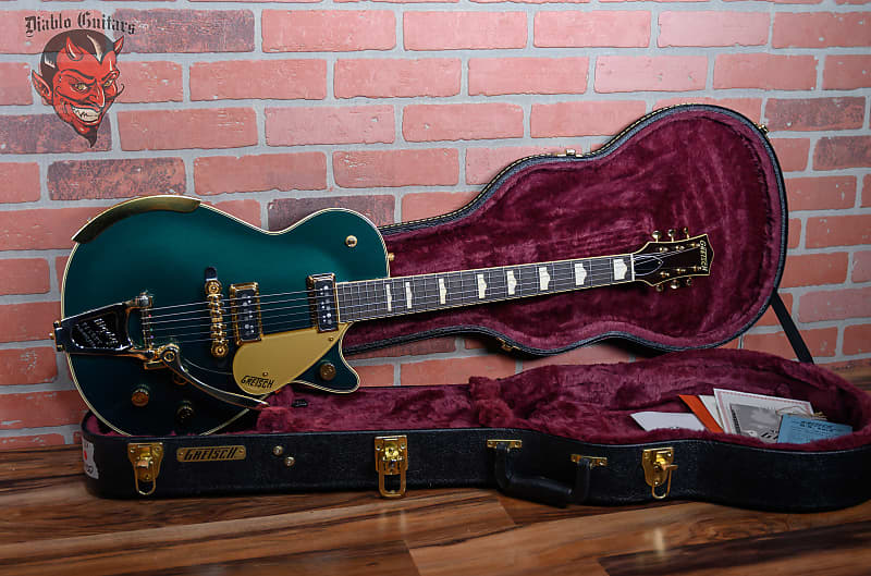 Gretsch G6128T-57 Vintage Select '57 Duo Jet with Bigsby Cadillac Green 2022 w/OHSC