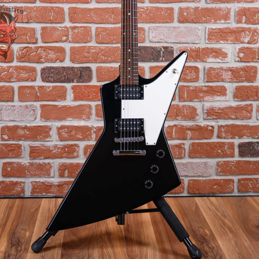 Gibson ’76 Reissue Explorer Ebony 1989 w/OHSC