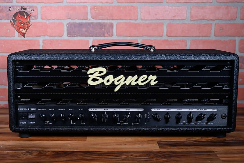 
                      
                        Bogner Uberschall Ultra MK II 150W Guitar Amp Head Black Comet
                      
                    