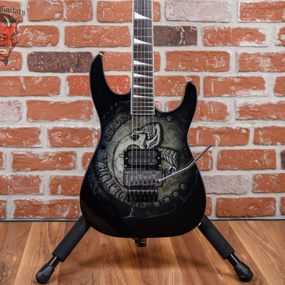 Jackson Pro Series Andreas Kisser Signature Quadra Graphic 2023 w/Jackson TSA Hardshell Case