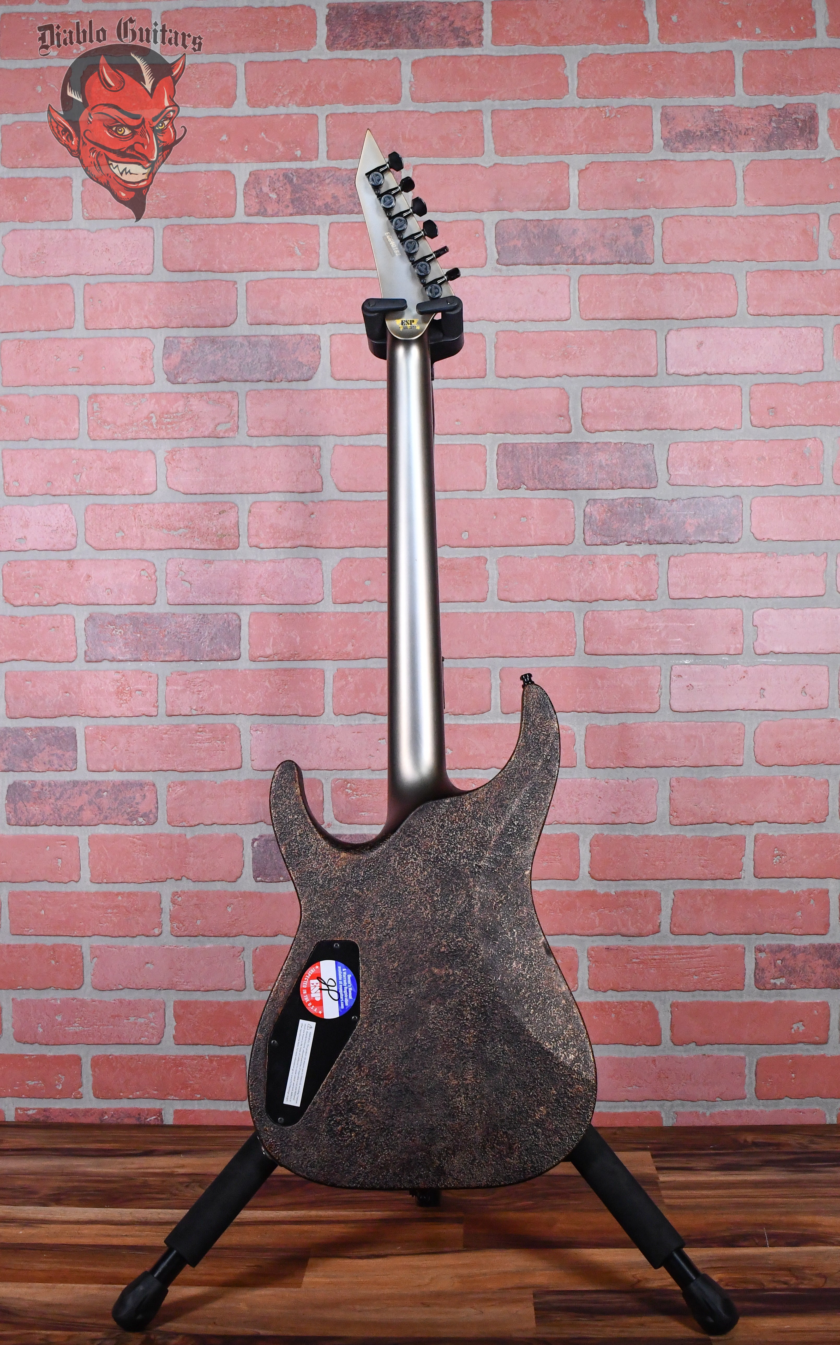 ギター ESP custom 2023 - ESP LTD Alexi Hexed Purple Fade W/Pinstripes - Eddie's Guitars