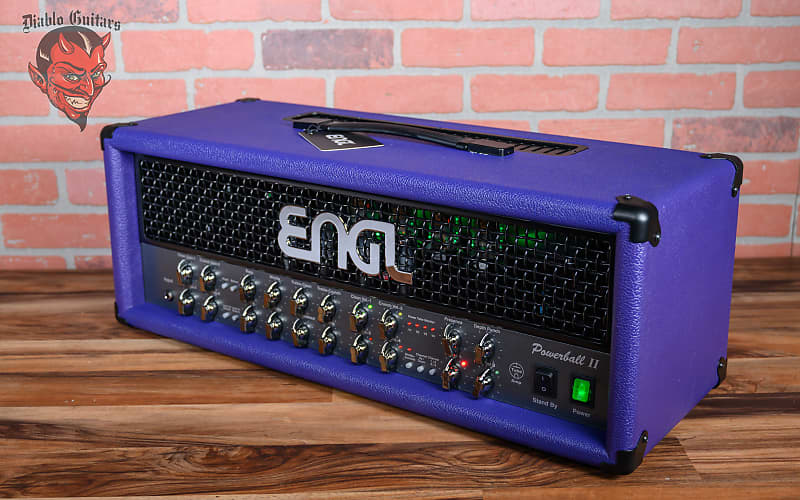 
                      
                        Engl Custom Shop Powerball II E645/2 4-Channel 100-Watt Guitar Amp Head Purple Bronco
                      
                    