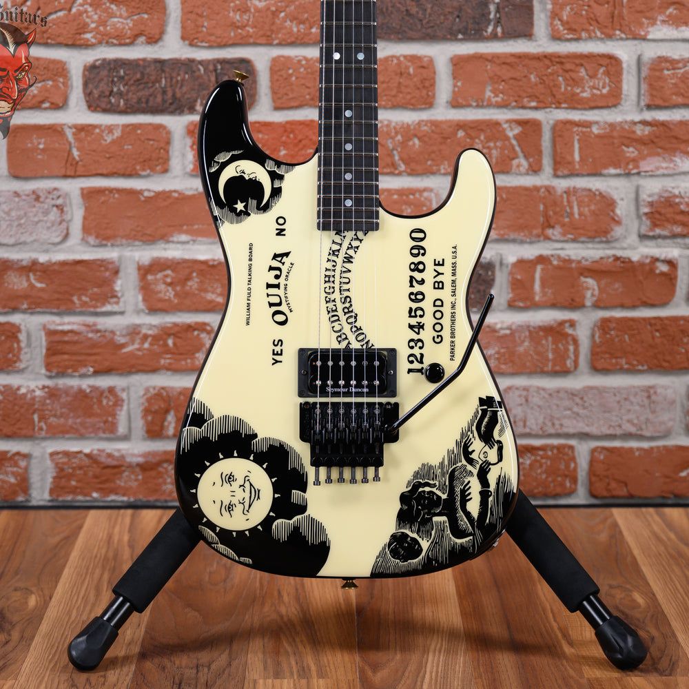 Charvel USA San Dimas 1H Glow-In-The-Dark Ouija by Dan Lawrence 2006 w/OHSC