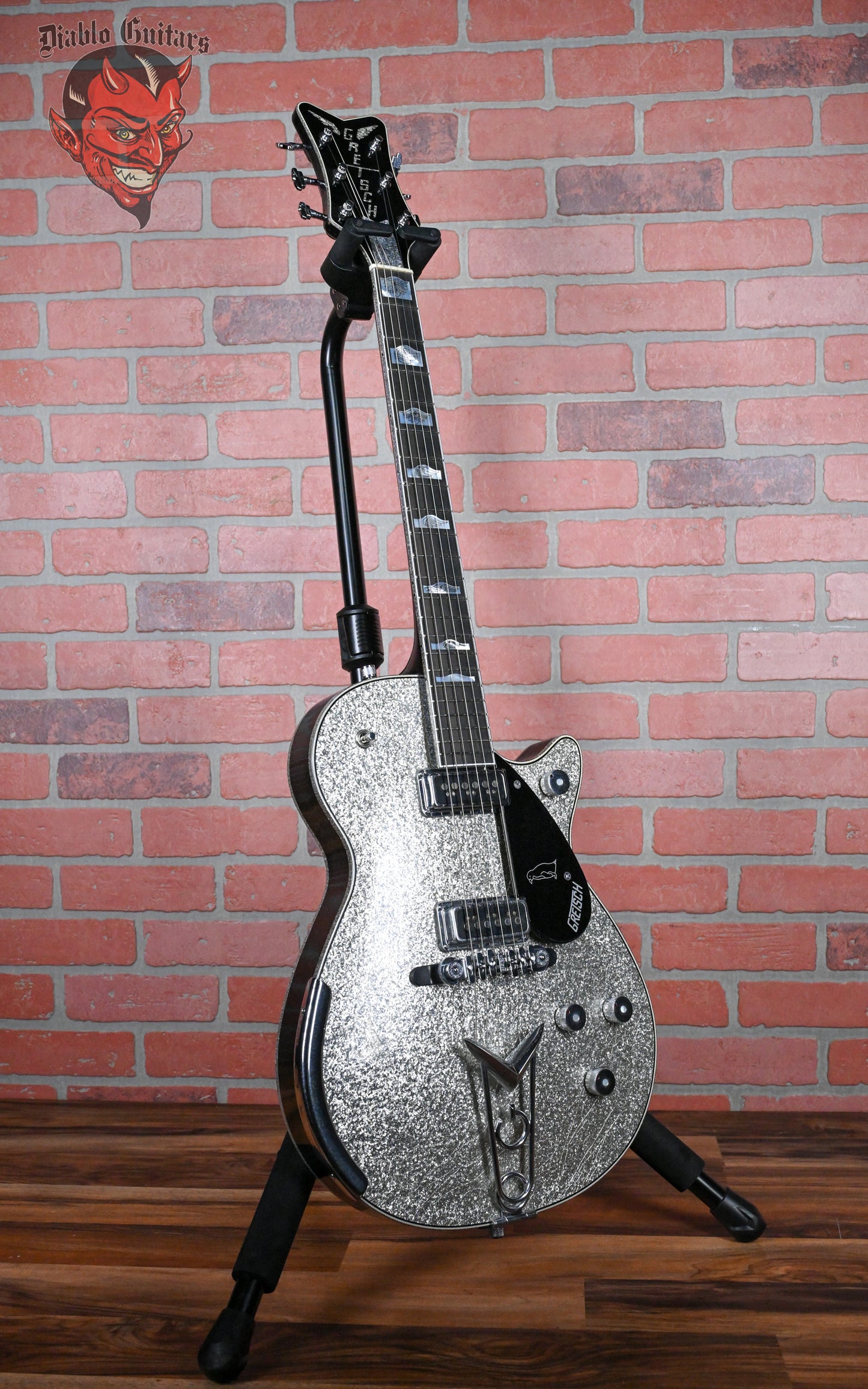 Gretsch USA Custom Shop G6124-55 ‘55 Penguin Master Built by Chad Henrichsen Silver Sparkle Drum Wrap Relic 2024 w/OHSC