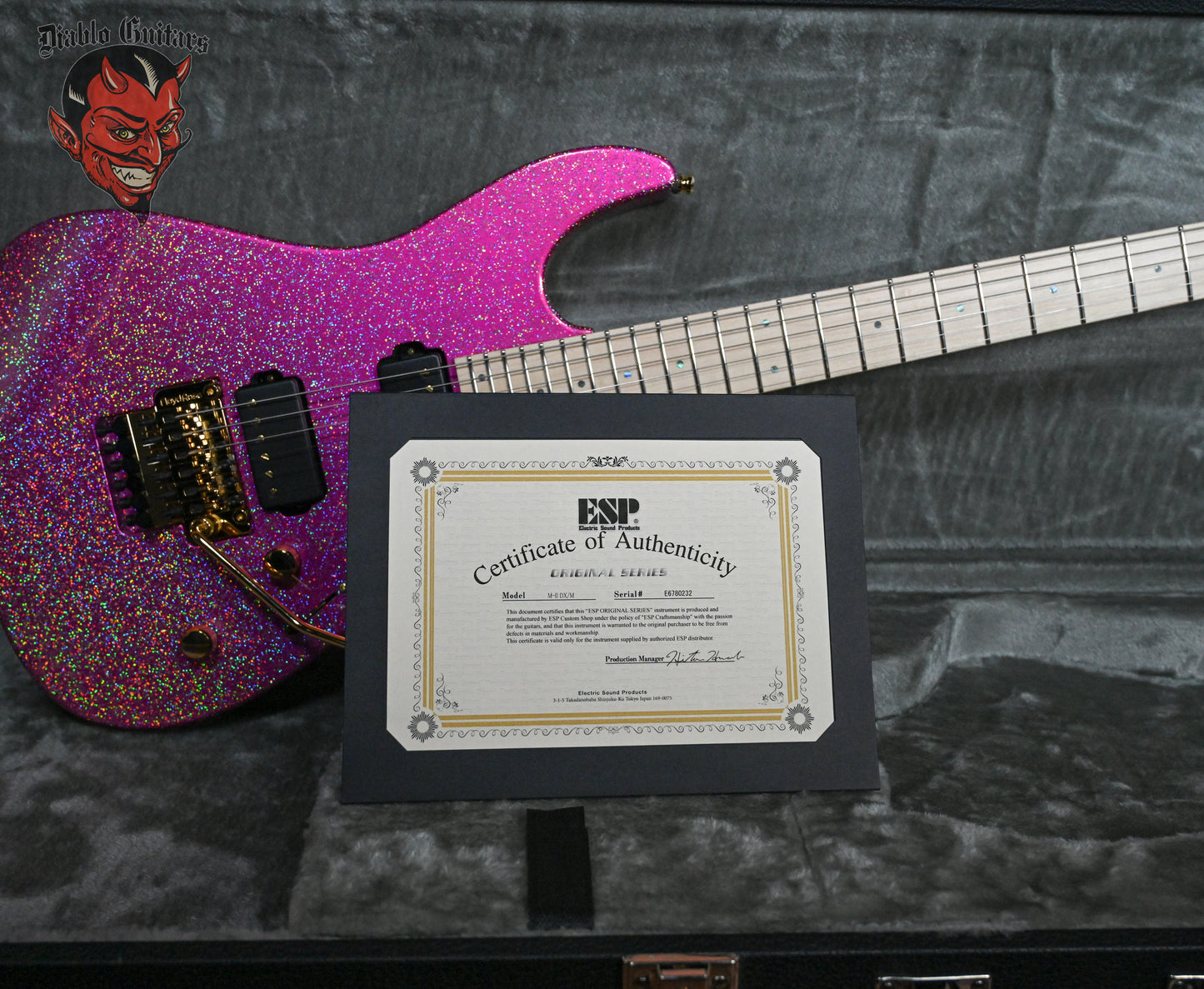 ESP Original Series M-II DX/M Twinkle Pink 2023 w/OHSC