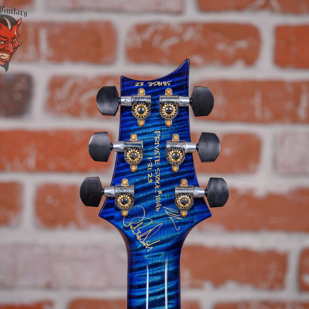 
                      
                        PRS Private Stock #10196 509 Quilt Maple Top Aquamarine Smoke Burst 2023 w/OHSC
                      
                    