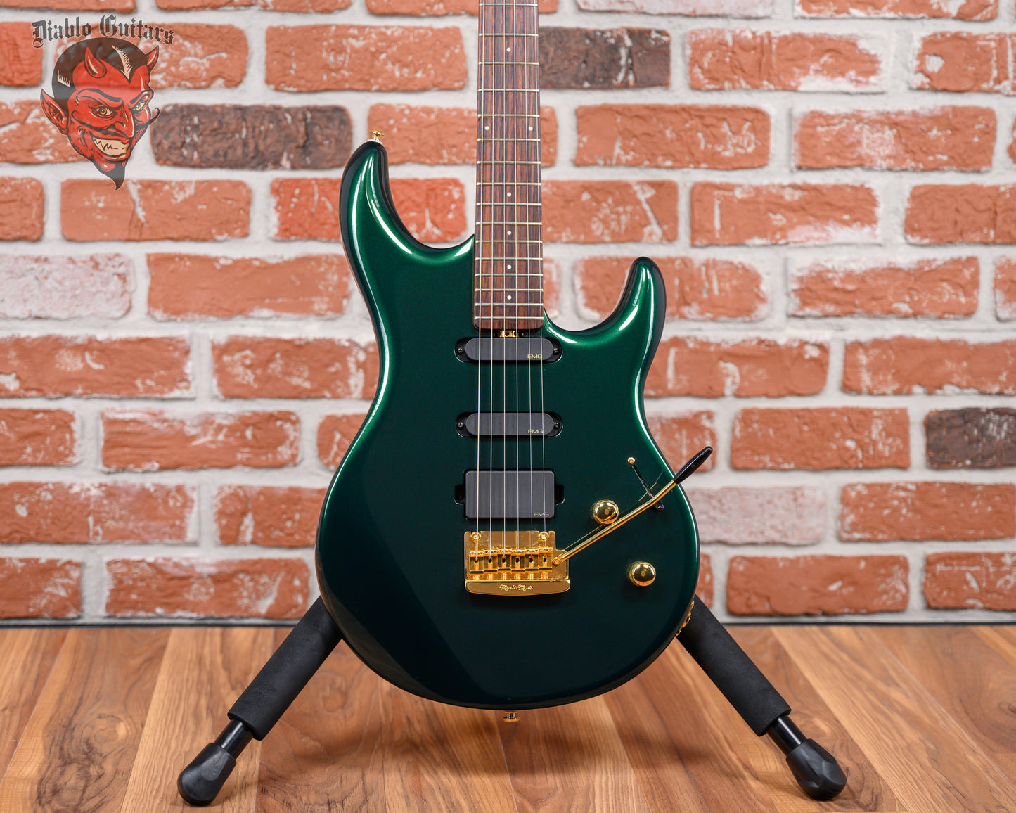 Ernie Ball Music Man Limited Edition Luke Envy Green 2004 w/OHSC