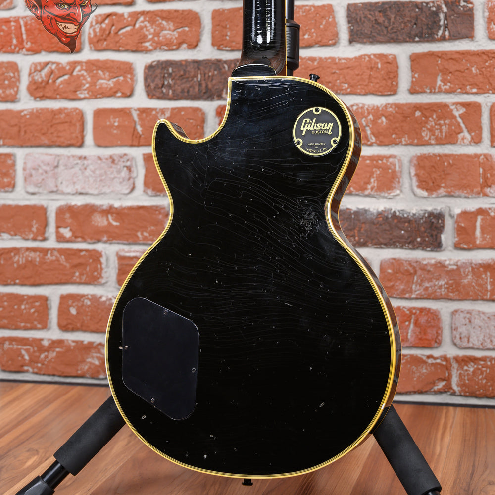 
                      
                        Gibson Custom Shop Kirk Hammett 1989 Les Paul Custom Murphy Lab Aged Ebony 2023 w/OHSC
                      
                    