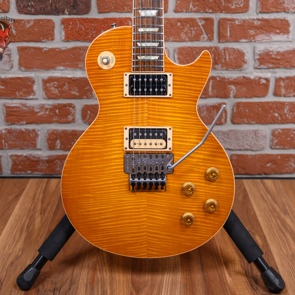 Gibson Custom Shop Les Paul Axcess Flamed Maple Top Iced Tea Burst 2012 w/OHSC