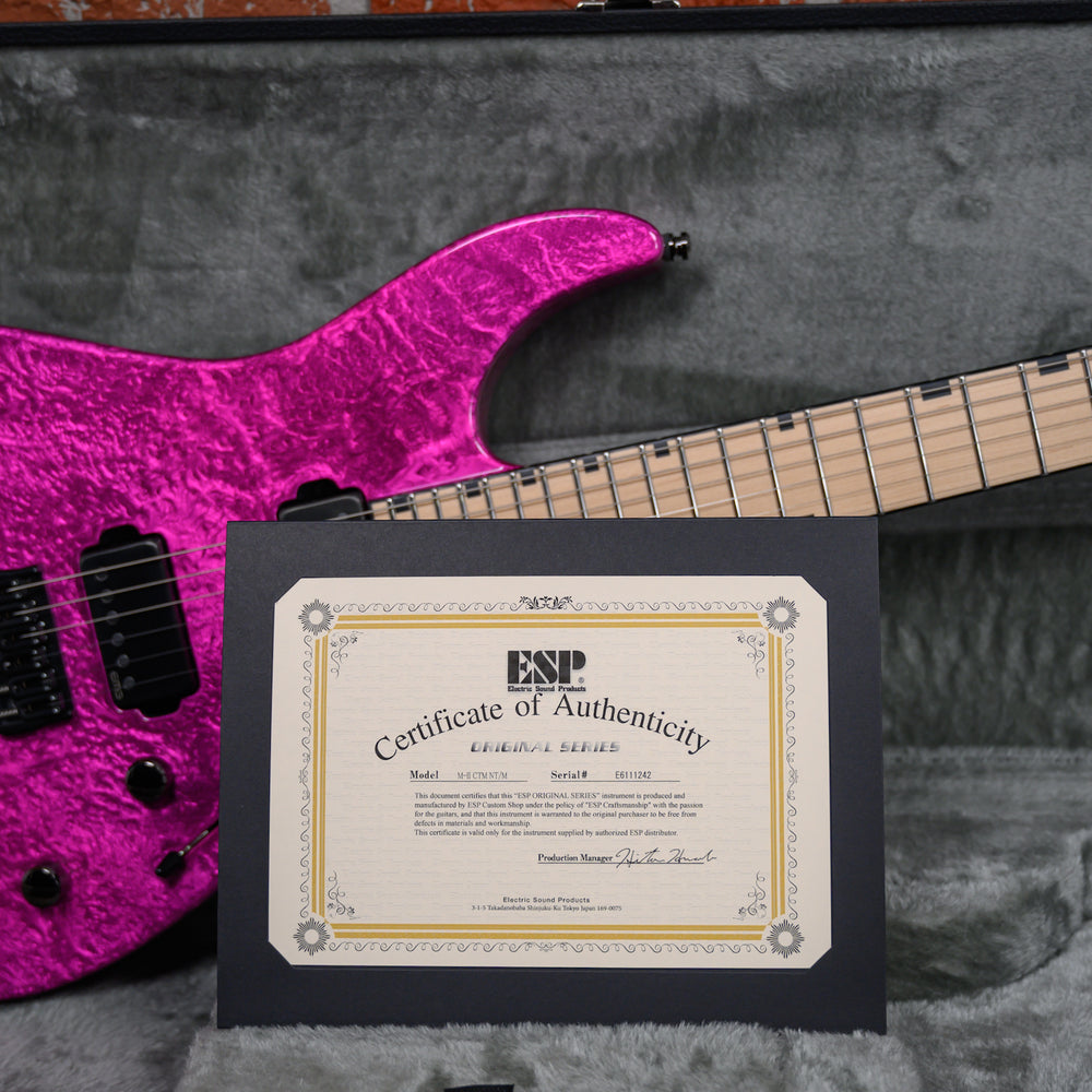 
                      
                        ESP Original Series M-II CTM NT/M Liquid Metal Pink 2024 w/OHSC
                      
                    