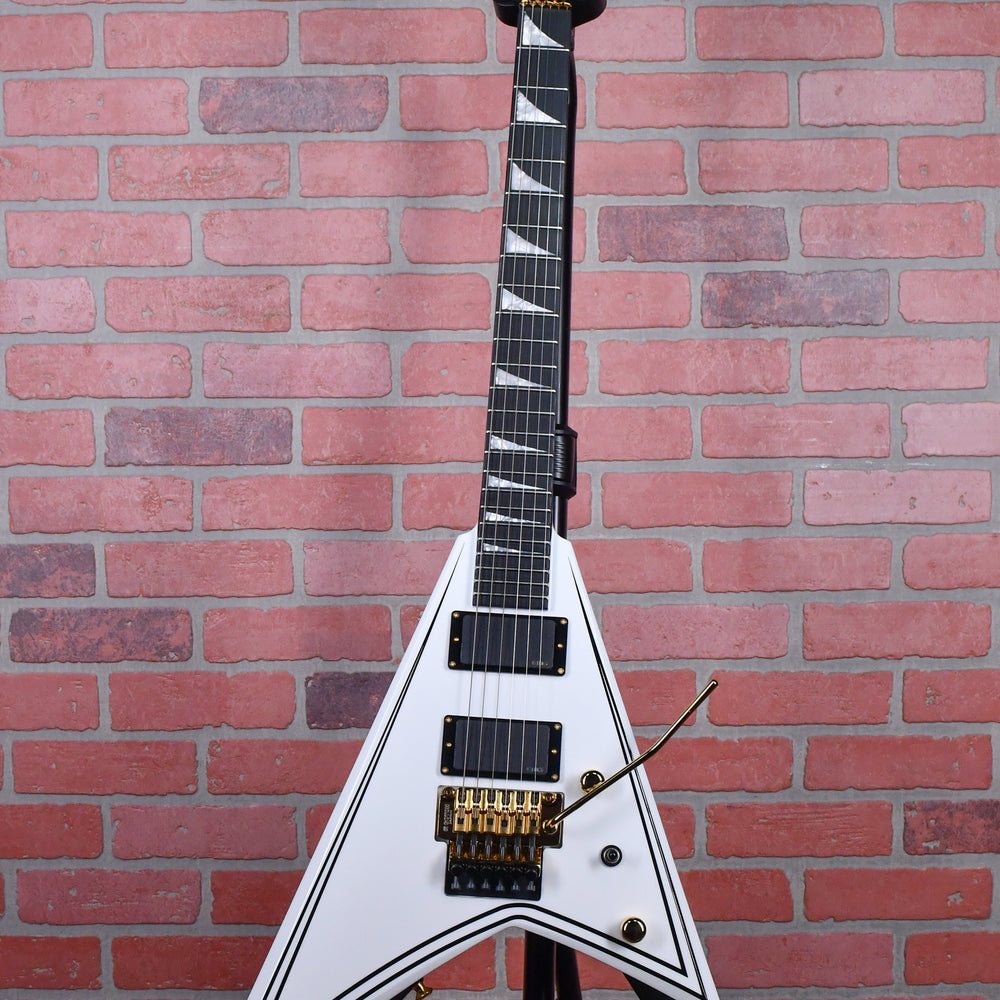 
                      
                        Jackson MJ Series Rhoads RR24MG White with Black Pinstripes 2024 Japan w/OSSC
                      
                    