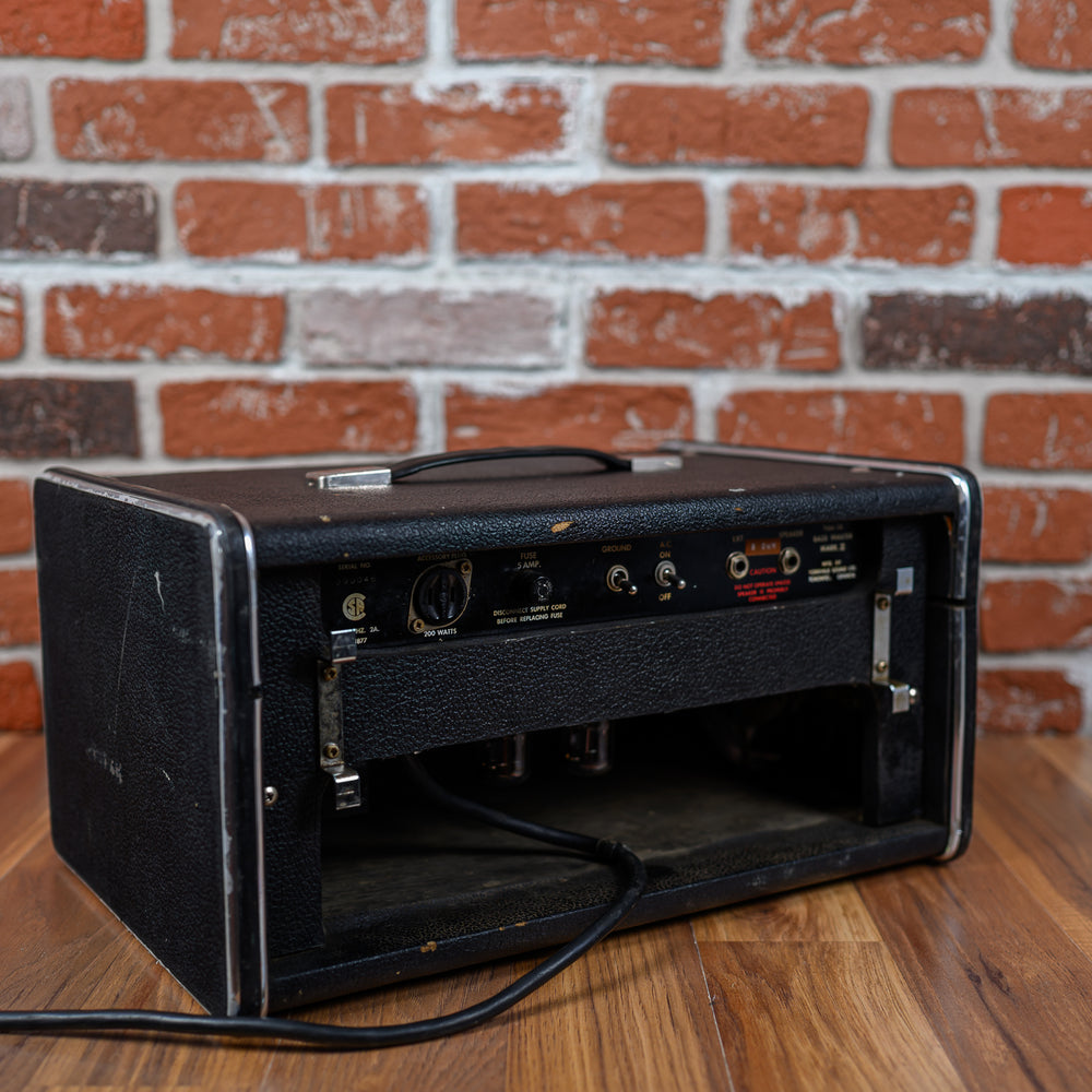 
                      
                        Traynor YBA-1A Bass Master Mark II 90-Watt Guitar / Bass Head Late 1970s Black with Silver Grill
                      
                    