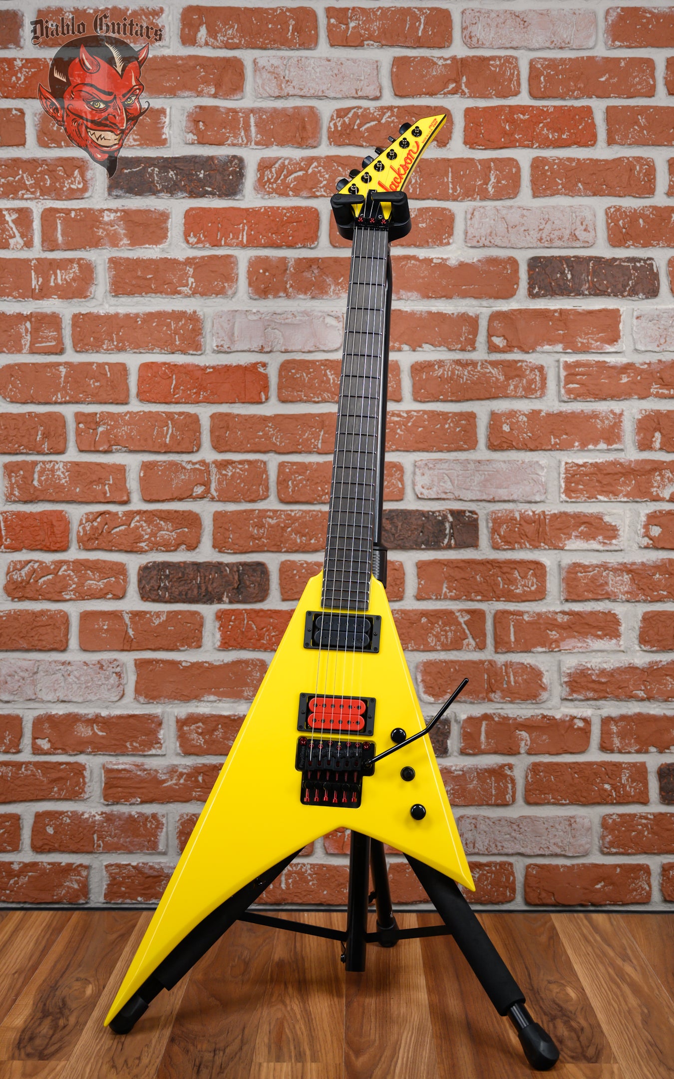 Jackson USA Custom Shop RR 2H FRU Rhoads Graffiti Yellow 2025 w