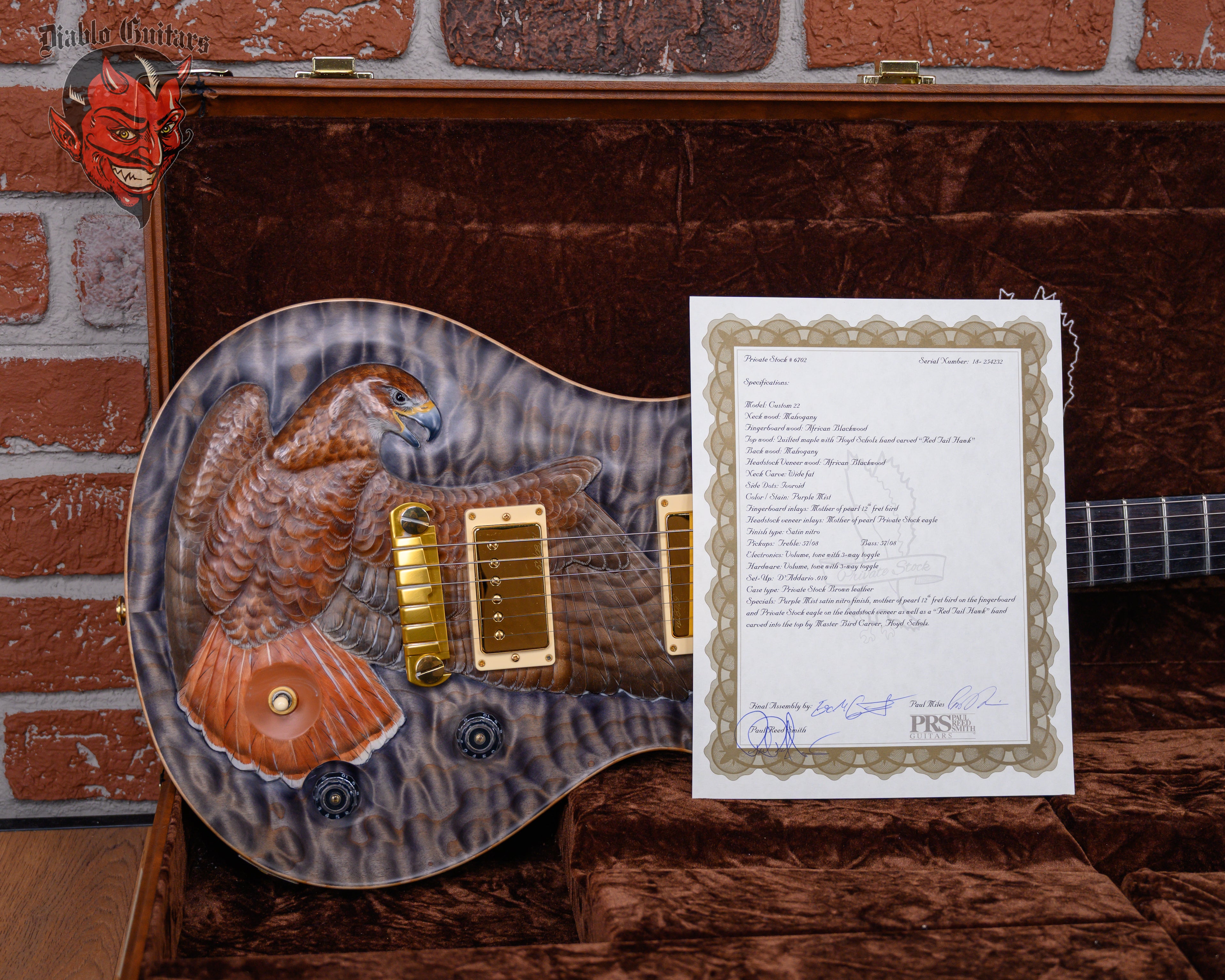 PRS Private Stock#6702 Custom 22 Quilted Maple Top with Floyd