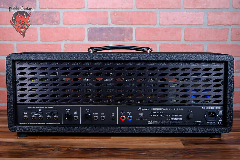 
                      
                        Bogner Uberschall Ultra MK II 150W Guitar Amp Head Black Comet
                      
                    