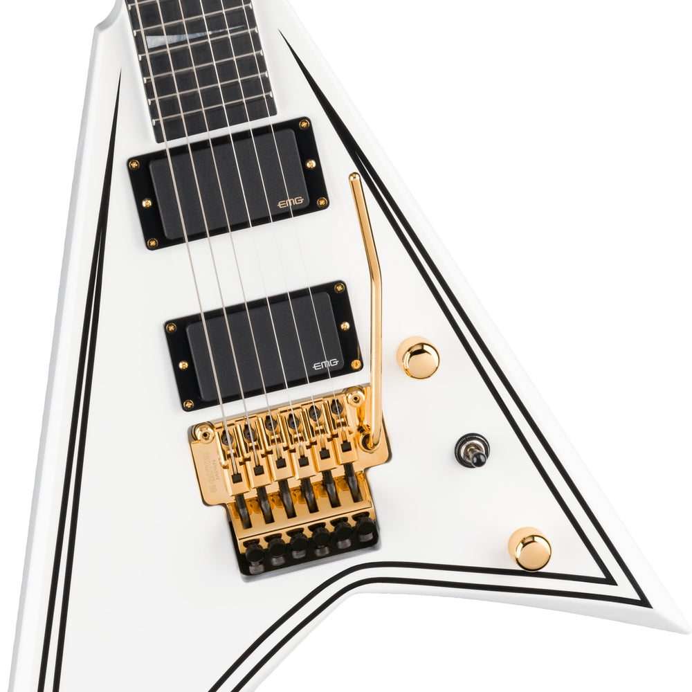 
                      
                        Jackson MJ Series Rhoads RR24MG White with Black Pinstripes 2024 Japan w/OSSC
                      
                    