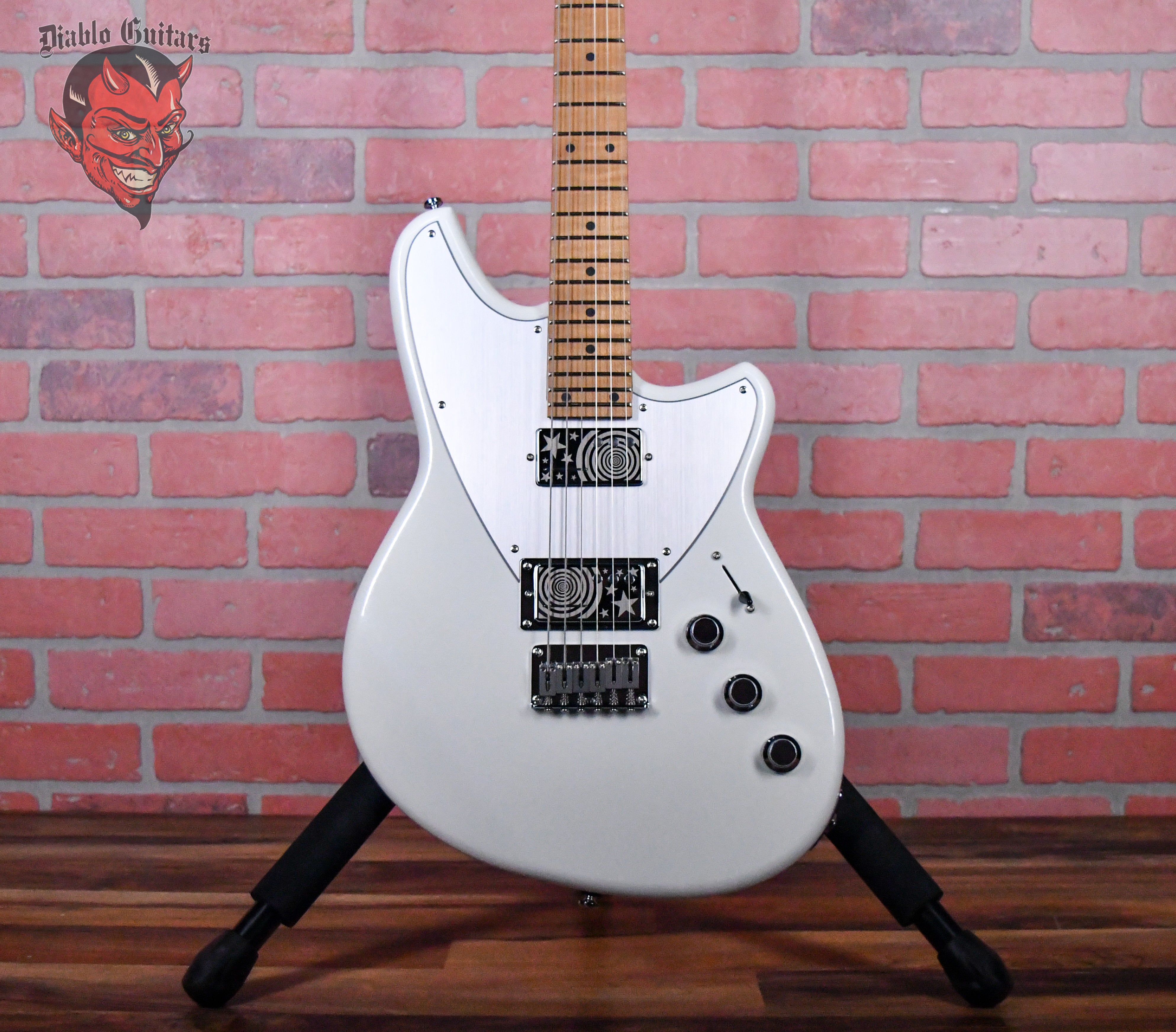 Reverend Billy Corgan Signature Drop Z Prototype Pearl White 2023 W Oh 