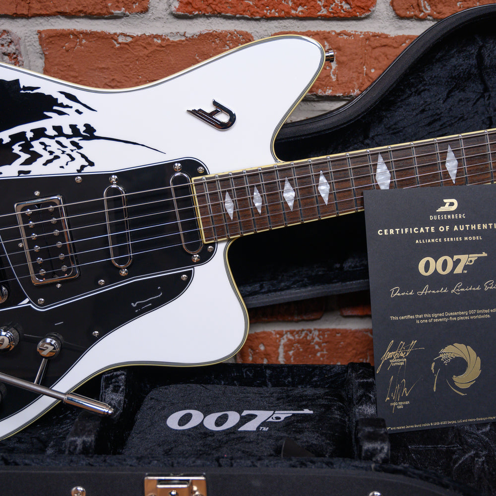 Duesenberg Limited Edition Alliance Series "James Bond" #3 of 75 White w/ 007 Graphic 2023 w/OHSC