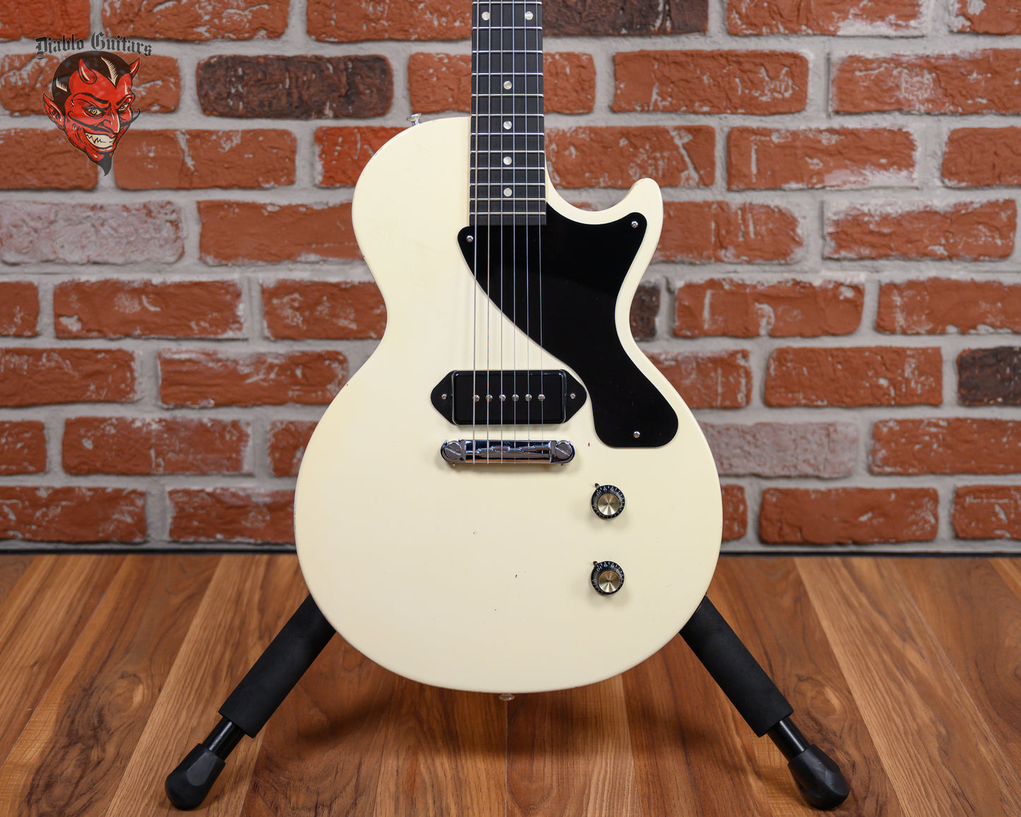 Gibson Les Paul Junior Satin White 2010 w/Hard Shell Case