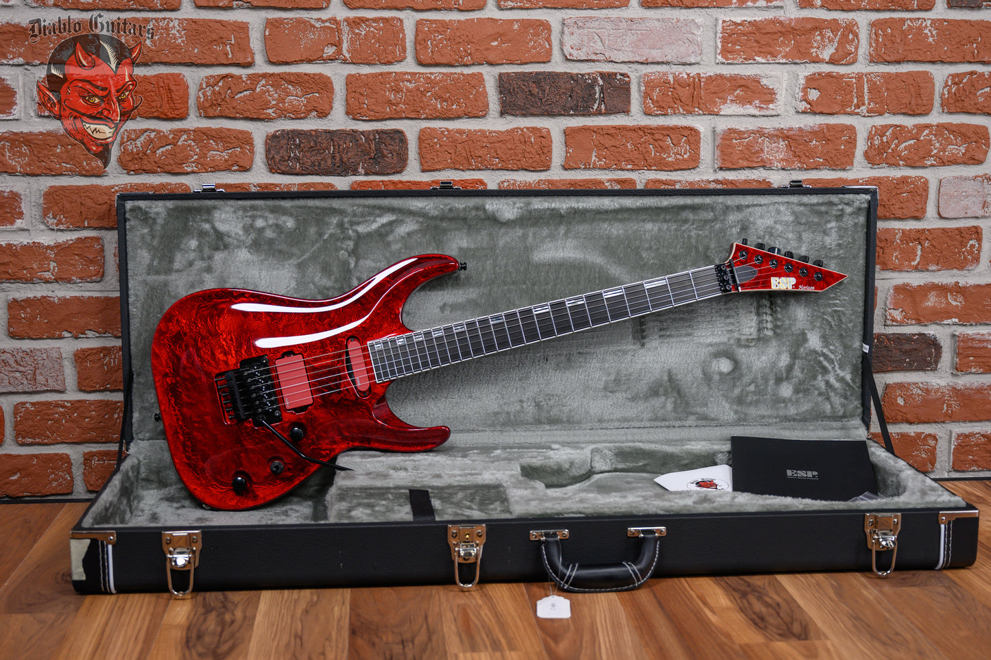 ESP Original Series Custom Shop Horizon Liquid Metal Lava 2024 w/OHSC