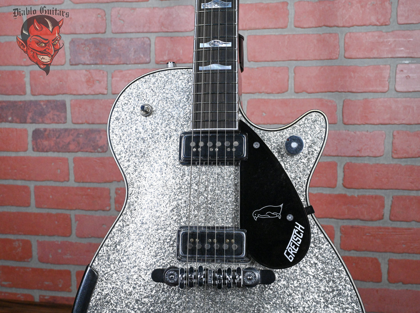 Gretsch USA Custom Shop G6124-55 ‘55 Penguin Master Built by Chad Henrichsen Silver Sparkle Drum Wrap Relic 2024 w/OHSC