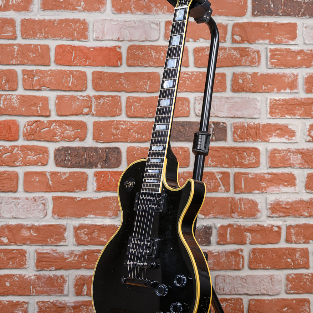 
                      
                        Gibson Custom Shop Kirk Hammett 1989 Les Paul Custom Murphy Lab Aged Ebony 2023 w/OHSC
                      
                    