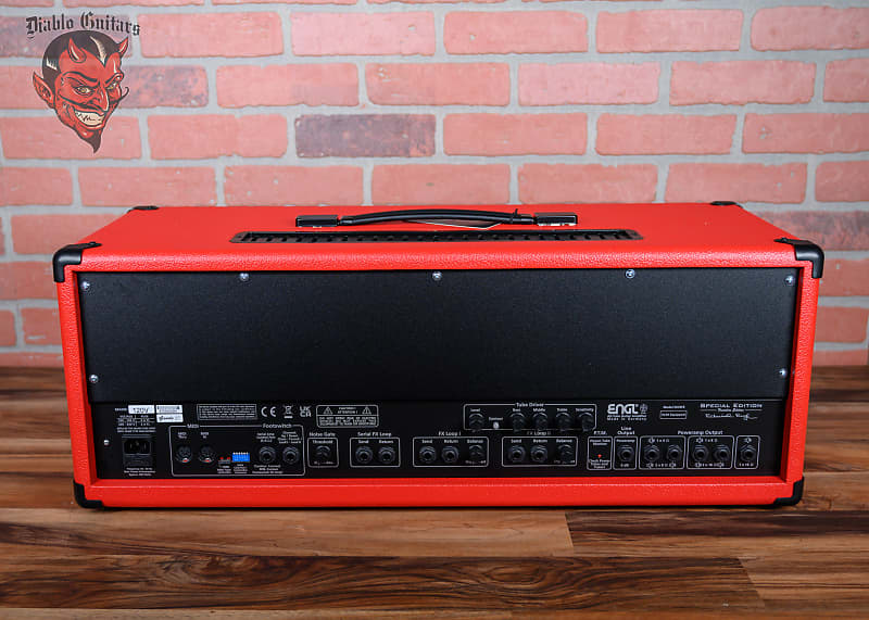 
                      
                        Engl Custom Shop Special Edition Founders Edition E670FE 5-Channel 100-watt all Tube Head with EL34 Tubes Red Bronco
                      
                    