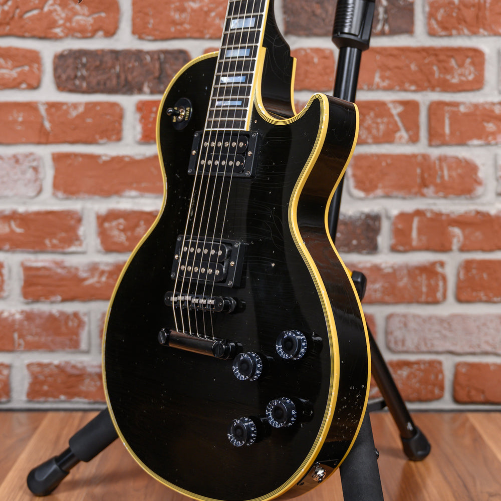 
                      
                        Gibson Custom Shop Kirk Hammett 1989 Les Paul Custom Murphy Lab Aged Ebony 2023 w/OHSC
                      
                    