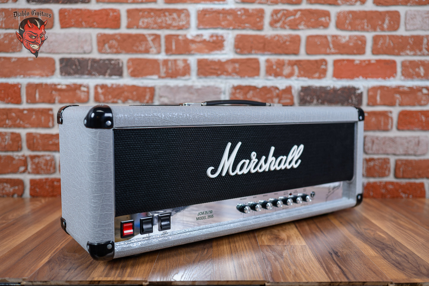 Marshall Silver Jubilee 2555X Reissue 2-Channel 100-Watt Guitar Amp Head 2023 Silver