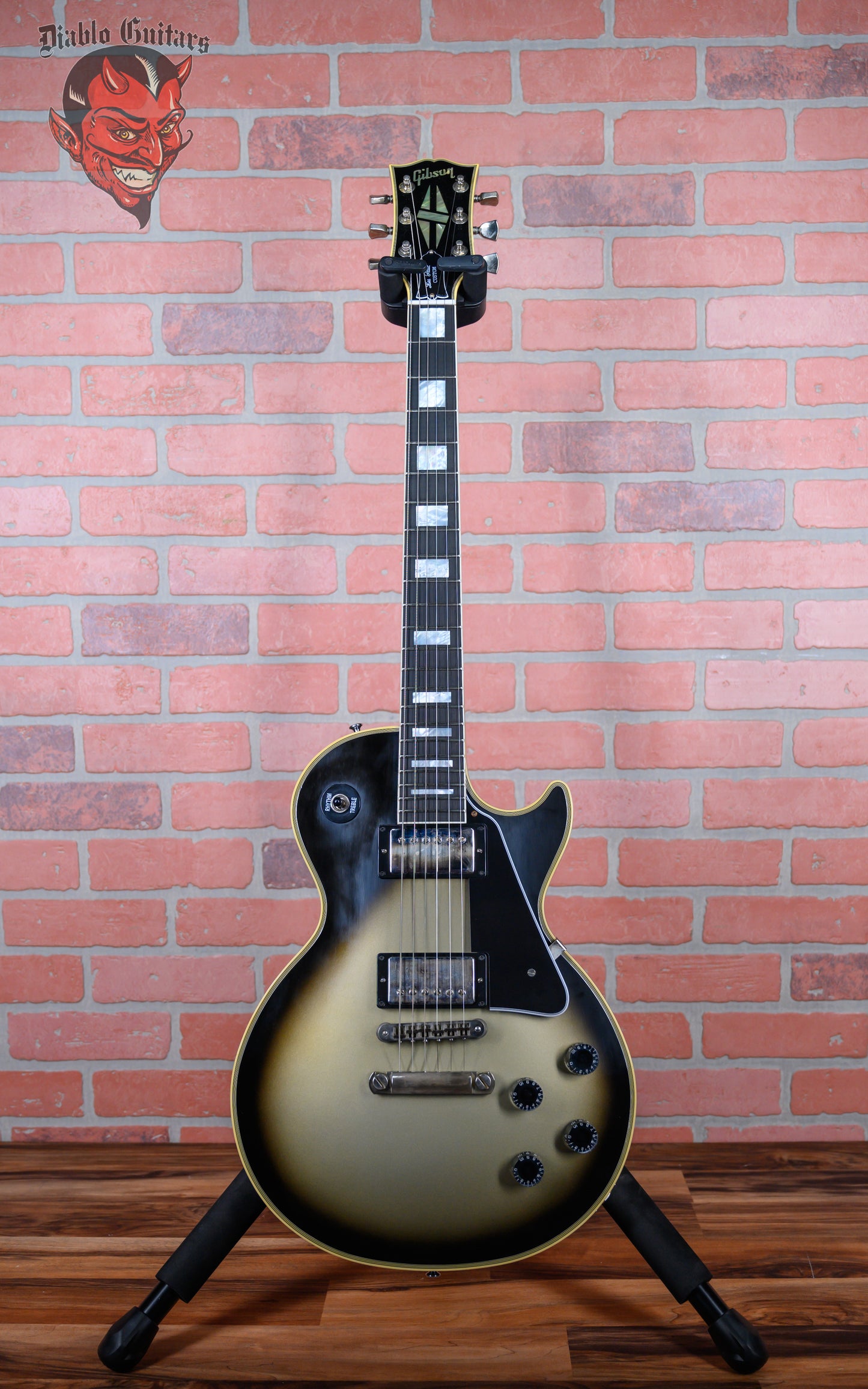 Gibson Custom Shop Les Paul Custom Made to Measure Music Zoo Exclusive VOS Antique Silverburst 2024 w/OHSC