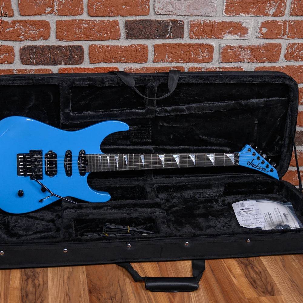 Jackson American Series Soloist SL3 Gloss Riviera Blue 2022 w/ Softshell Case (B-Stock)