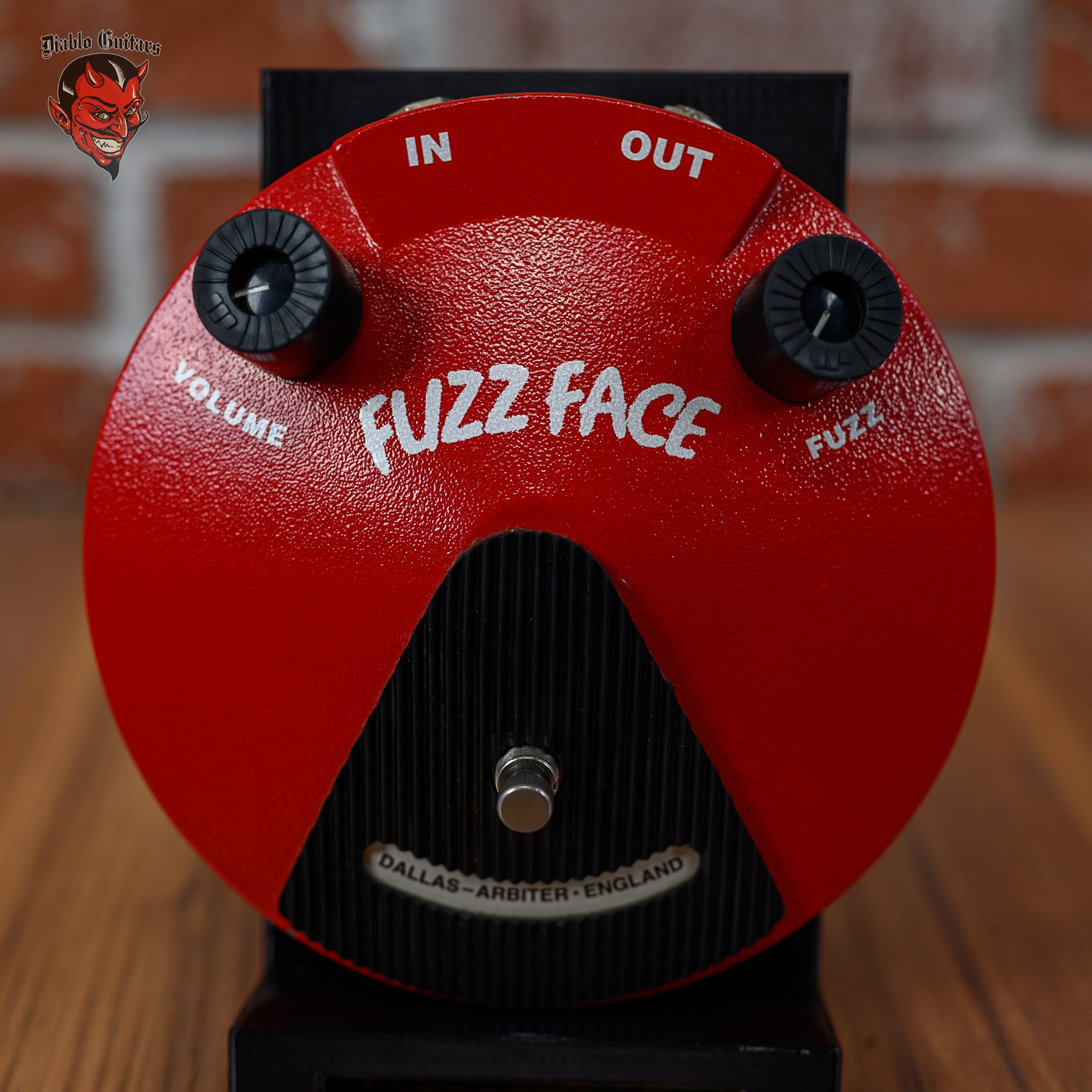 Dallas Arbiter Dunlop Fuzz Face JHF2 Reissue 1993 Red – Diablo Guitars