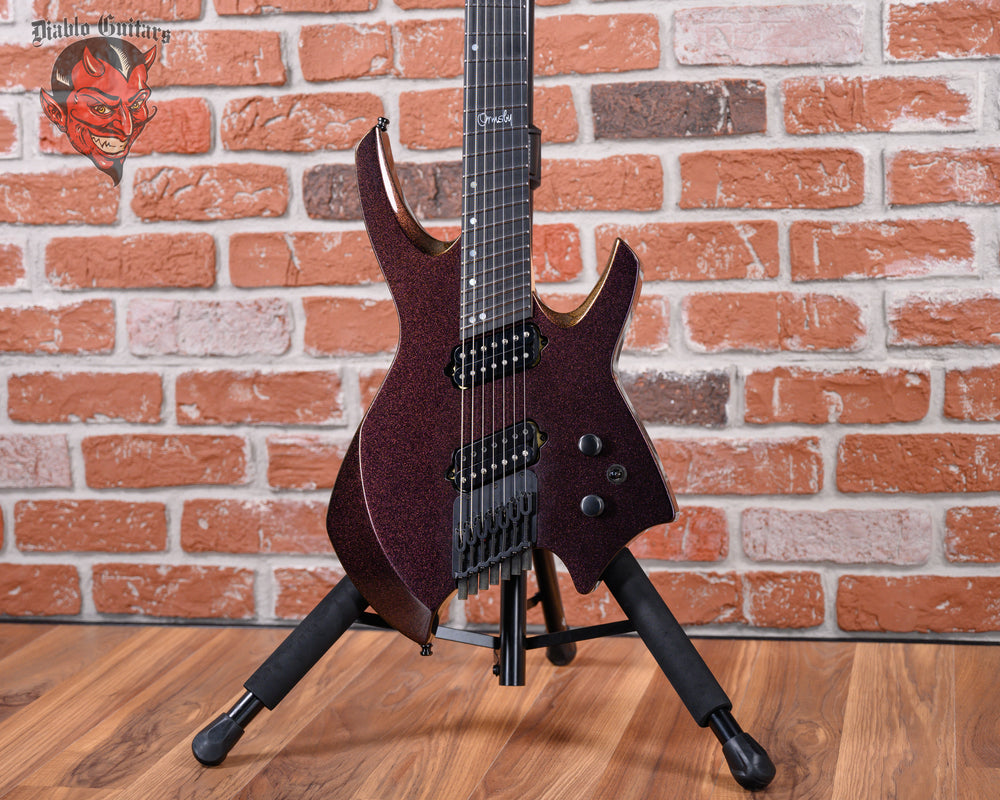 Ormsby GTR Series Goliath 7 Red Gold Chameleon 2020s w/Gigbag